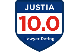 Justia 10.0 badge